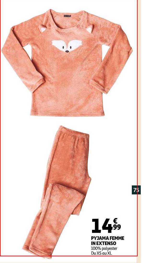 pyjama femme in extenso