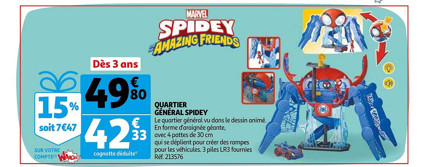 quartier général spidey