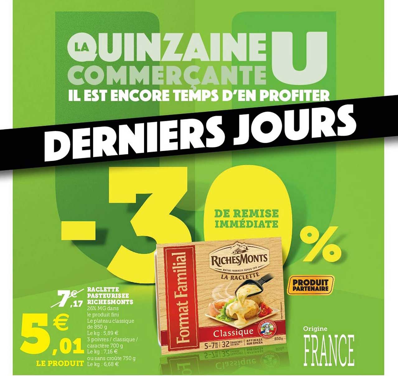 raclette pasteurisée richemonts