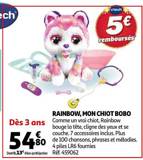 rainbow, mon chiot bobo