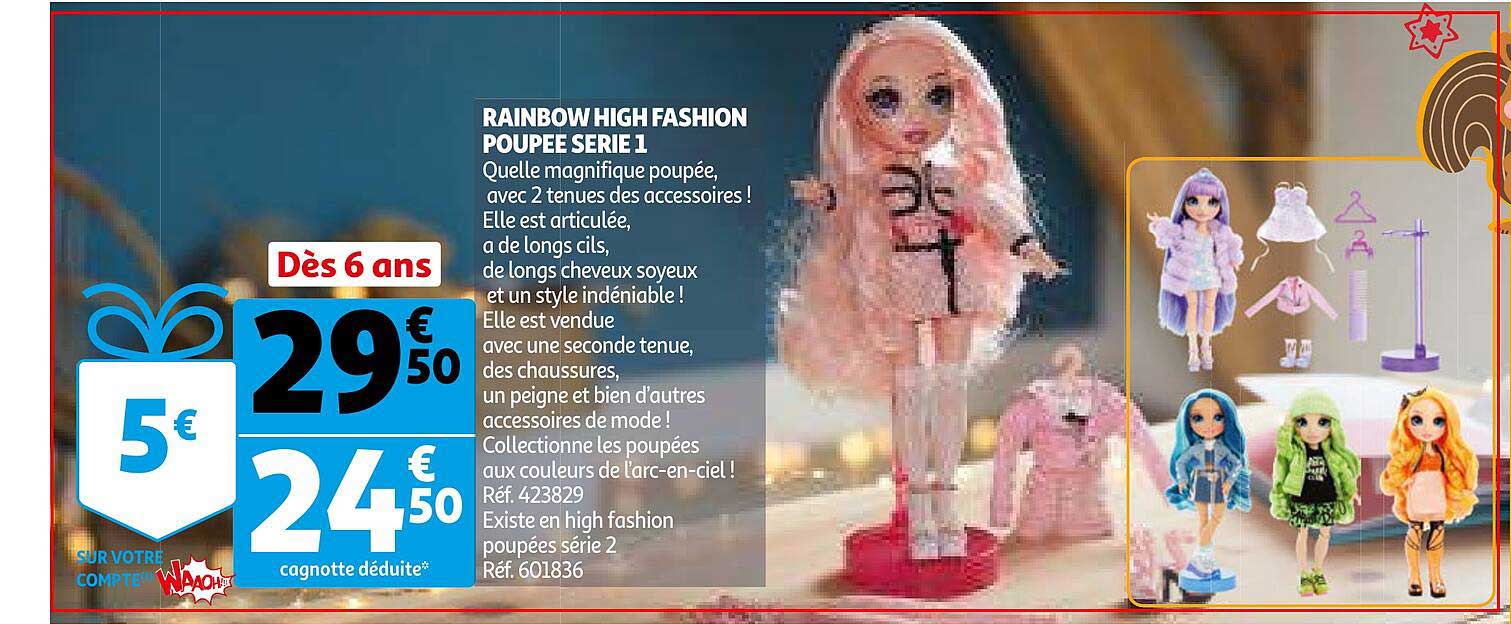 rainbow high fashion poupée serie 1