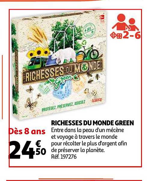richesses du monde green