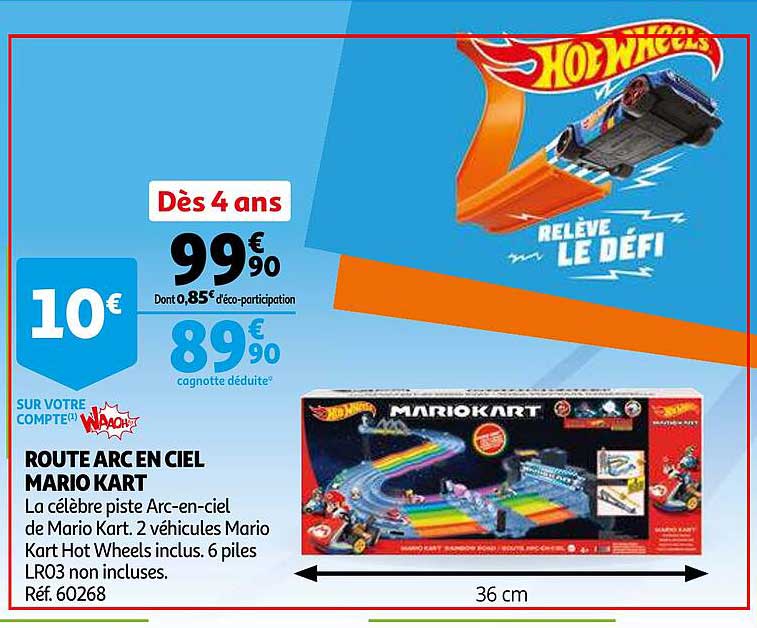 route arc en ciel mario kart