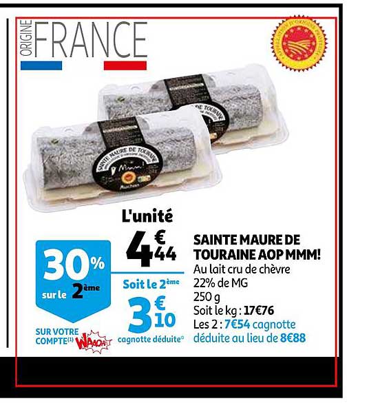 sainte maure de touraine aop mmm!