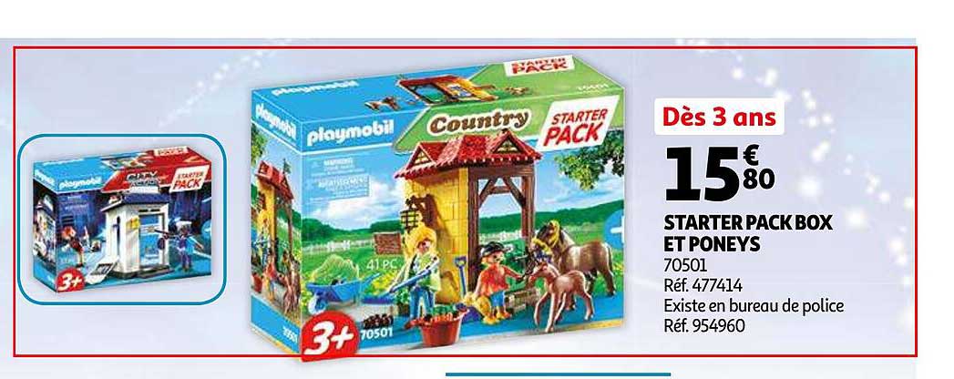 starter pack box et poneys