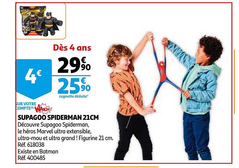supagoo spiderman 21 cm