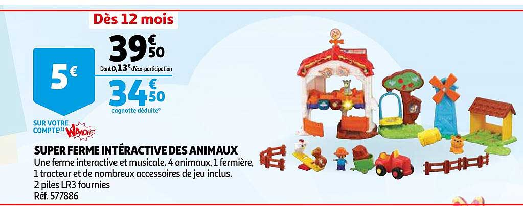 super ferme intéractive des animaux