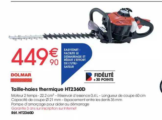 taille-haies thermique