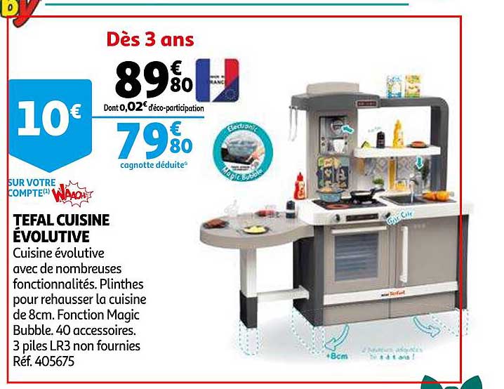 tefal cuisine évolutive