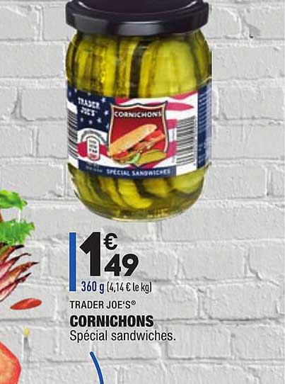 trader joe's cornichons