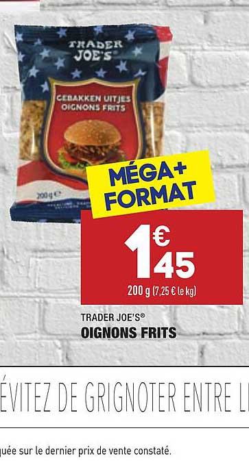 trader joe's oignons frits