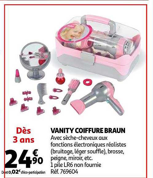 Vanity Coiffure Braun