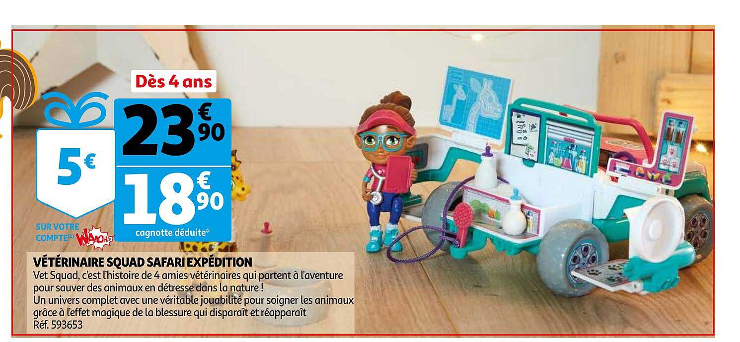 vétérinaire squad safari expédition