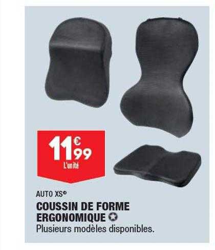 Coussin De Forme Ergonomique Auto Xs