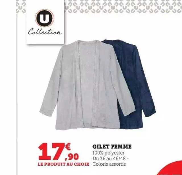 Gilet Femme U Collection