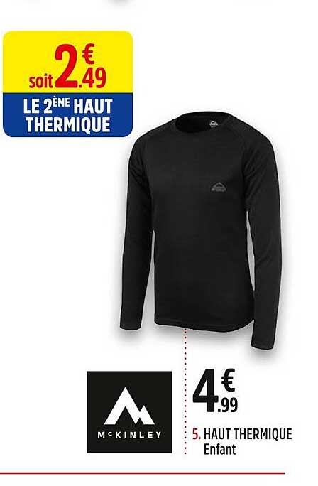 haut thermique enfant mc kinley