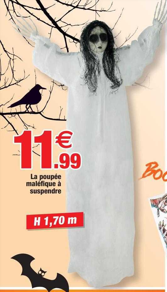 la poupée maléfique à suspendre