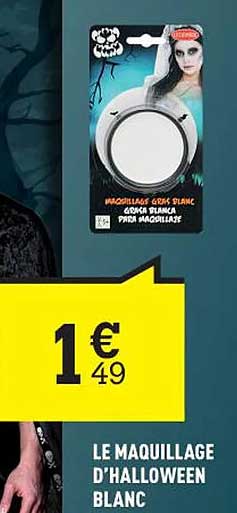 Le Maquillage D'halloween Blanc