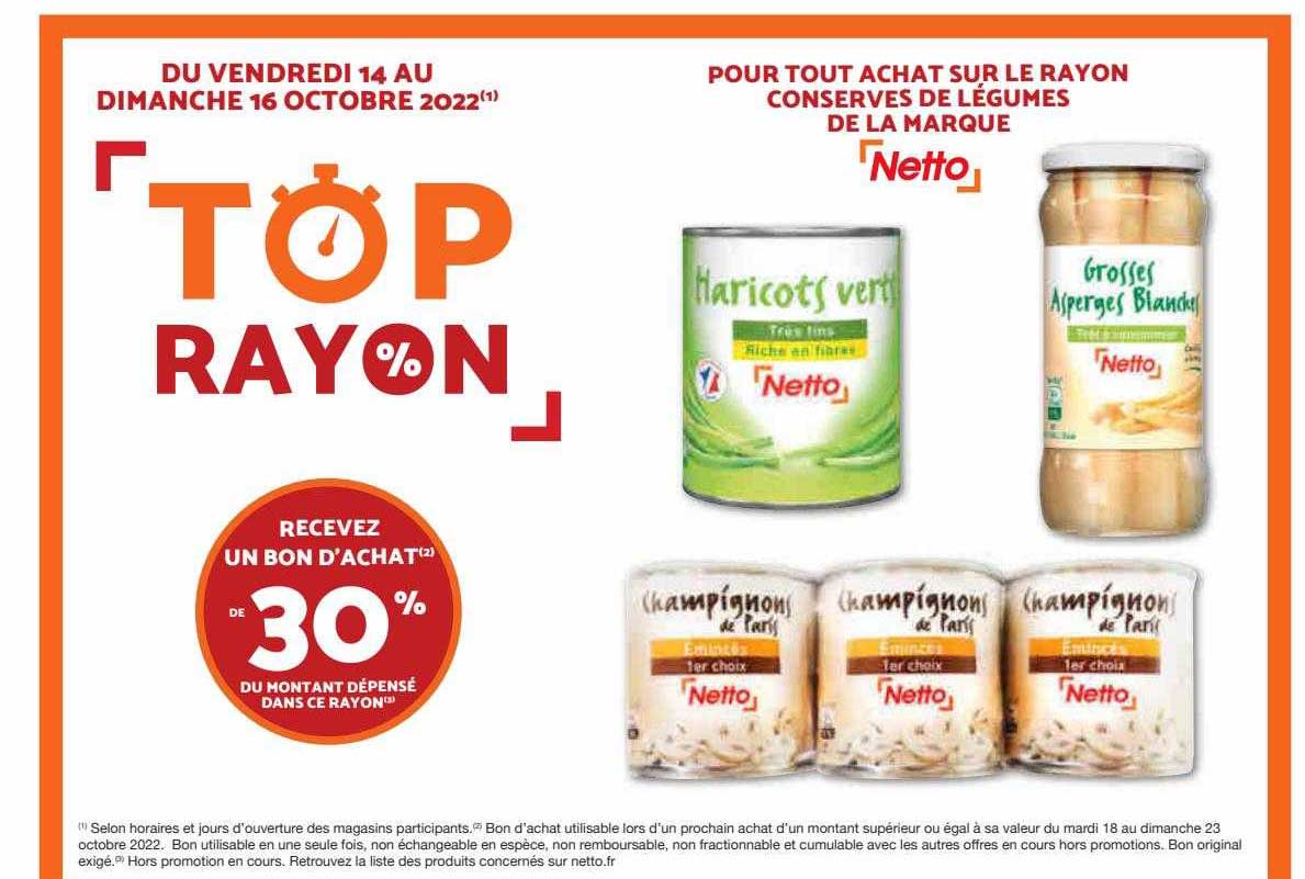 Le Rayon Conserves De Légumes De La Marque Netto