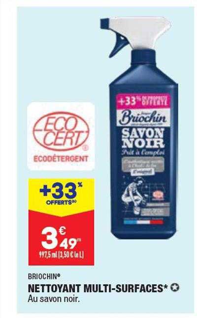nettoyant multi-surfaces briochin