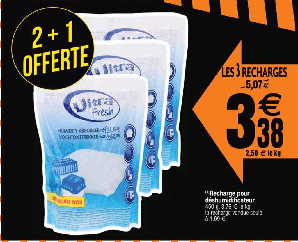 Recharge Pour Déshumidificateur Ultra Fresh