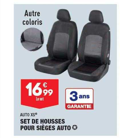 Set De Housses Pour Sièges Auto Auto Xs