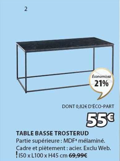 Table Basse Trosterud