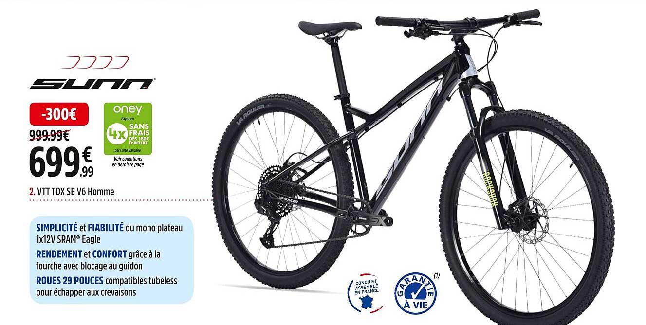 Vtt Tox Se V6 Homme Sunn