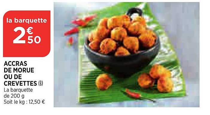 Accras De Morue Ou De Crevettes