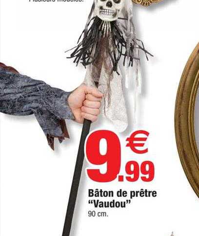 bâton de prêtre "vaudou"