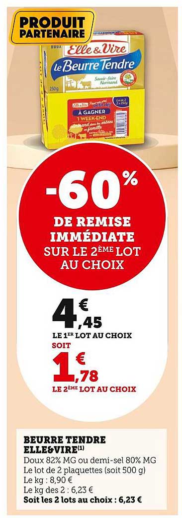 Beurre Tendre Elle&vire