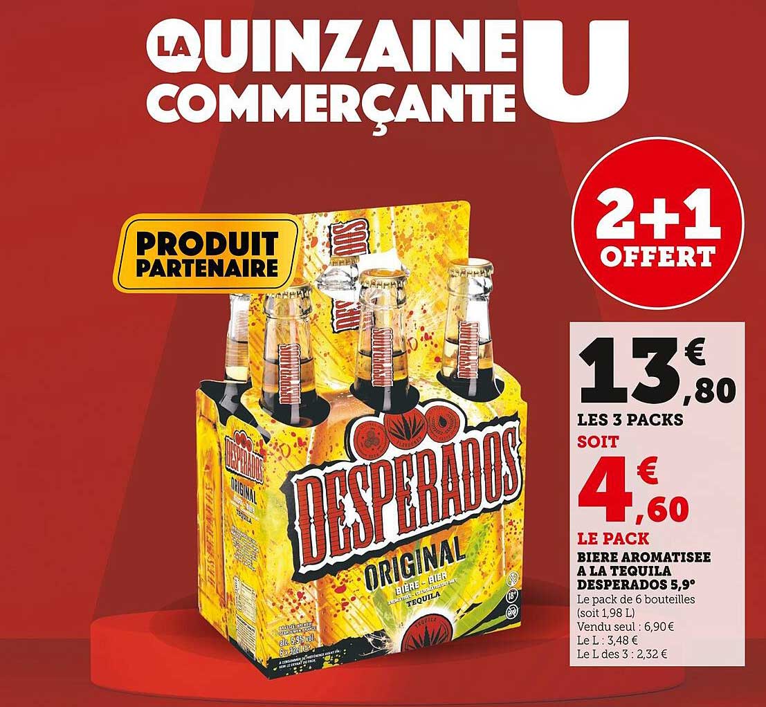 bière aromatisée à la tequila desperados 5,9°