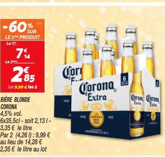 Bière Blonde Corona