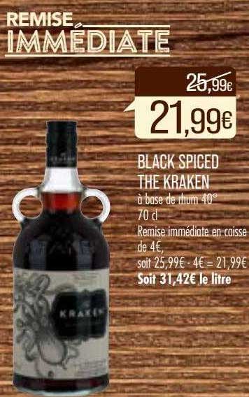 black spiced the kraken