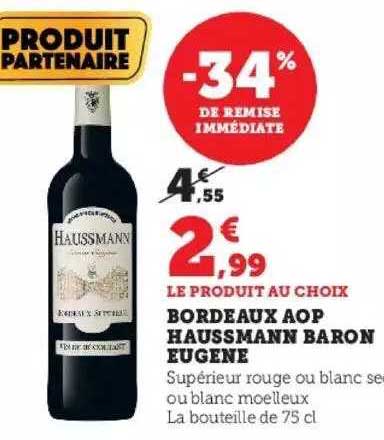 Bordeaux Aop Haussmann Baron Eugène