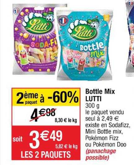 bottle mix lutti