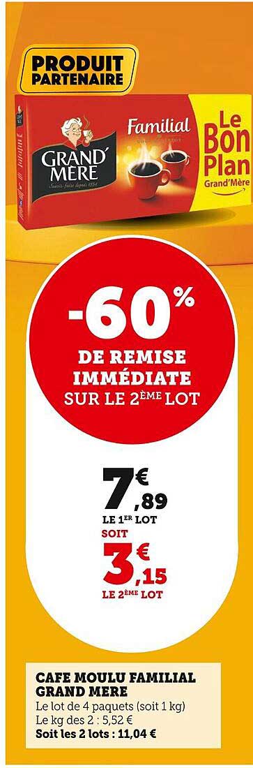 café moulu familial grand mère