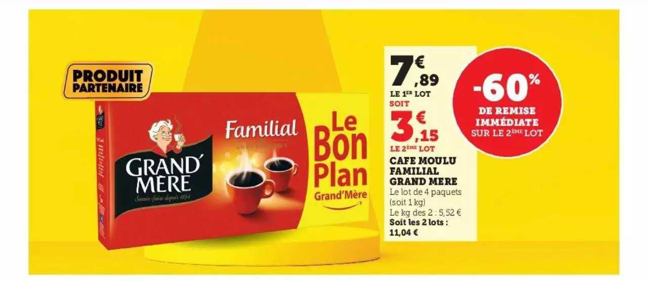 café moulu familial grand mère