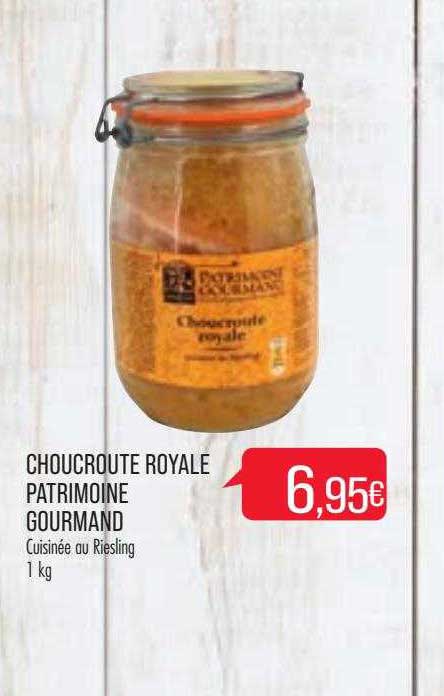 Choucroute Royale Patrimoine Gourmand