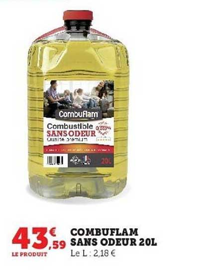 combuflam sans odeur 20 l