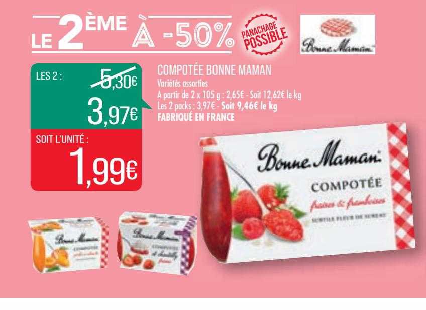 compotée bonne maman