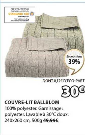 couvre-lit ballblom