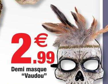 Demi Masque "vaudou"