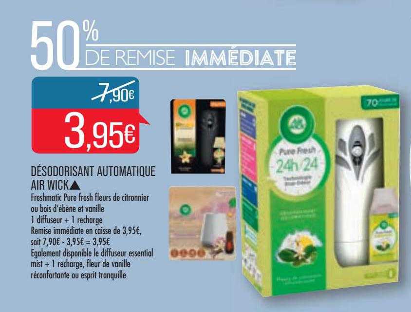 désodorisant automatique air wick