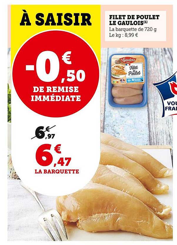 Filet De Poulet Le Gaulois