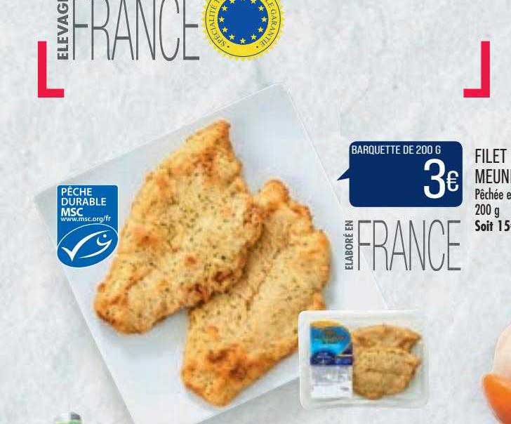 filet de limande meunière msc