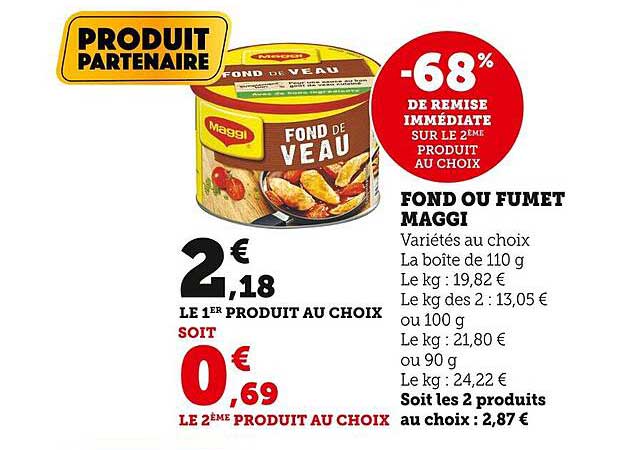 fond ou fumet maggi