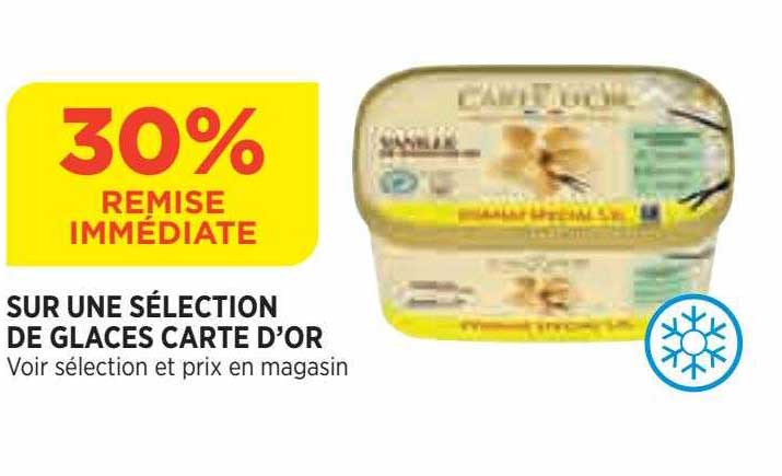 Glaces Carte D'or