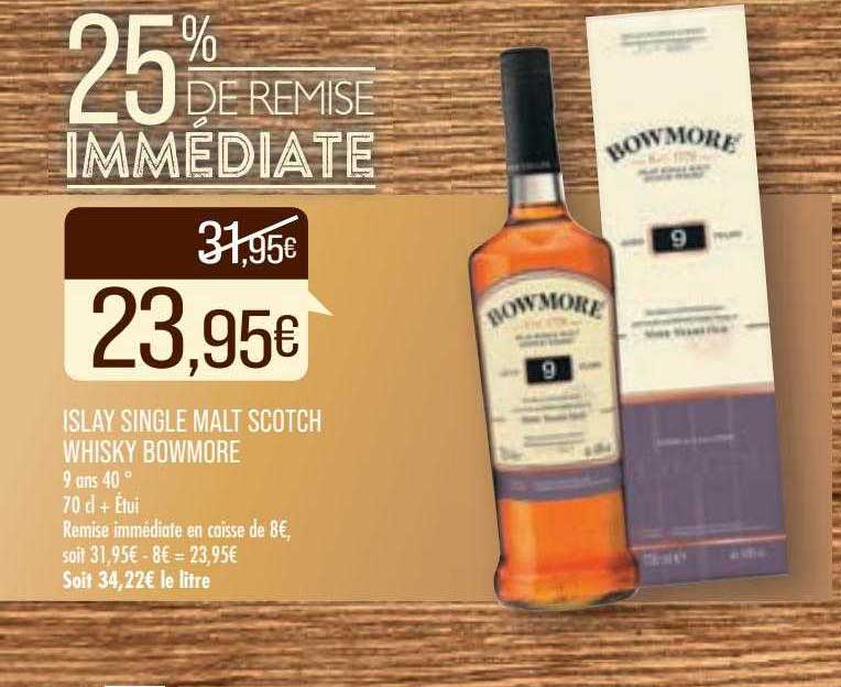 islay single malt scotch whisky bowmore