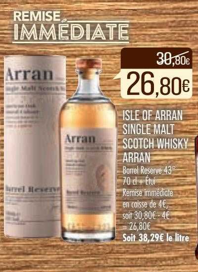 isle of arran single malt scotch whisky arran